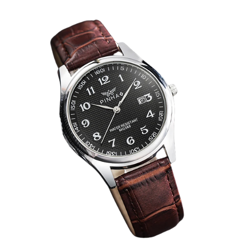 Montre pour Homme Modèle Luxe #BRUNNOIR