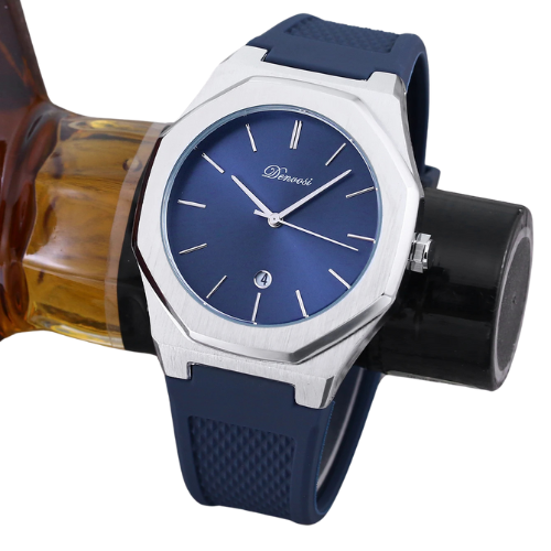 Montre pour Homme Modèle Quartz #BLEUARGENT