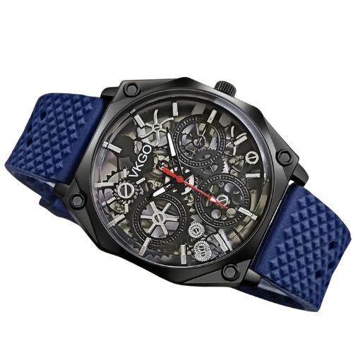 Montre pour Homme Modèle Quartz #BLEU